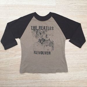 Junk Food The Beatles REVOLVER Baseball Tee